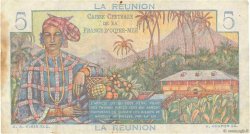 5 Francs Bougainville REUNION ISLAND  1946 P.41a F