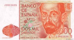 2000 Pesetas SPAIN  1980 P.159