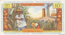 10 Francs ANTILLES FRANÇAISES  1964 P.08a pr.SUP