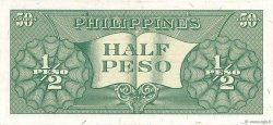 1/2 Peso PHILIPPINES  1949 P.132a SUP