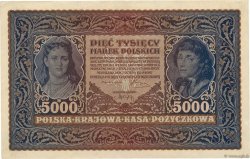 5000 Marek POLAND  1920 P.031 XF