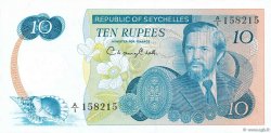 10 Rupees SEYCHELLES  1976 P.19a