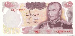 100 Rials IRAN  1971 P.098 UNC