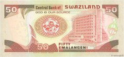 50 Emalangeni SWAZILAND  2001 P.31a NEUF