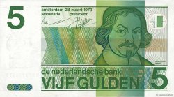 5 Gulden NETHERLANDS  1973 P.095a XF