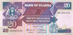 20 Shillings OUGANDA  1988 P.29b
