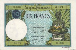 10 Francs MADAGASCAR  1948 P.036