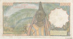 1000 Francs FRENCH WEST AFRICA  1951 P.42 F
