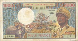 1000 Francs CENTRAFRIQUE  1978 P.06 TB+