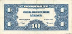 10 Deutsche Mark GERMAN FEDERAL REPUBLIC  1949 P.16a BB