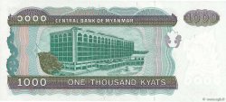 1000 Kyats MYANMAR  1998 P.77b FDC