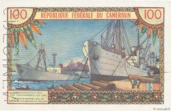 100 Francs Spécimen CAMEROON  1962 P.10s AU