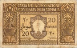 20 Somali ITALIA  1950 P.14a
