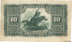 10 Centavos ARGENTINA  1884 P.006 MBC