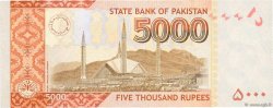 5000 Rupees PAKISTAN  2007 P.51b q.FDC
