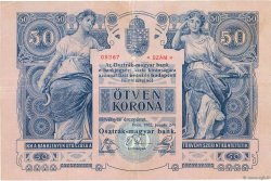 50 Kronen ÖSTERREICH  1902 P.006 SS