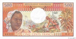 500 Francs GABUN  1974 P.02a