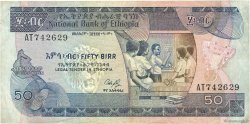 50 Birr ETIOPIA  1987 P.39 MB