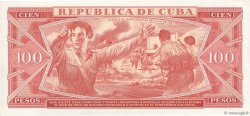 100 Pesos CUBA  1961 P.099a AU