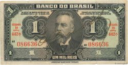 1 Mil Reis BRAZIL  1944 P.131A