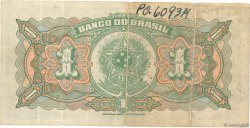 1 Mil Reis BRAZIL  1944 P.131A VF