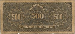 500 Reis BRAZIL  1893 P.001b G