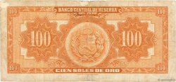 100 Soles PERU  1954 P.073 F