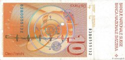 10 Francs SUISSE  1983 P.53e TTB