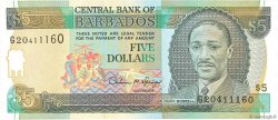 5 Dollars BARBADE  1996 P.47
