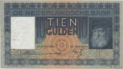 10 Gulden PAYS-BAS  1937 P.049 TTB+