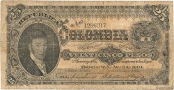 25 Pesos COLOMBIE  1904 P.313