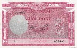 10 Dong SOUTH VIETNAM  1955 P.03a XF