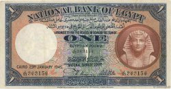 1 Pound EGITTO  1945 P.022c BB