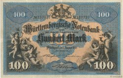 100 Mark ALEMANIA Stuttgart 1911 PS.0979b MBC