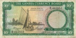 10 Shillings GAMBIE  1965 P.01a