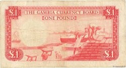 1 Pound GAMBIE  1965 P.02a TB