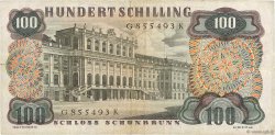100 Schilling AUSTRIA  1960 P.138a BC+