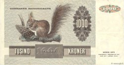 1000 Kroner DENMARK  1992 P.053g VF-