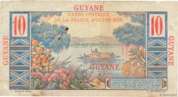 10 Francs Colbert FRENCH GUIANA  1946 P.20 MB