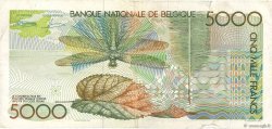 5000 Francs BELGIO  1982 P.145a MB