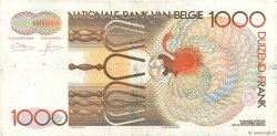 1000 Francs BELGIUM  1980 P.144a VF