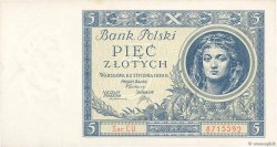 5 Zlotych POLEN  1930 P.072 fST+