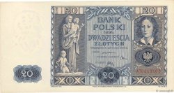 20 Zlotych POLONIA  1936 P.077 AU