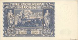 20 Zlotych POLEN  1936 P.077 fST