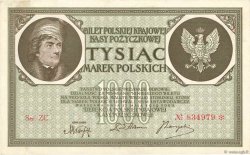 1000 Marek POLONIA  1919 P.022d q.SPL