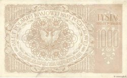 1000 Marek POLONIA  1919 P.022d q.SPL