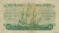 10 Rand SOUTH AFRICA  1962 P.107b VF