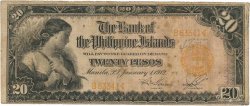 20 Pesos PHILIPPINEN  1912 P.009b fS