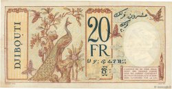 20 Francs DJIBOUTI  1936 P.07 TB+