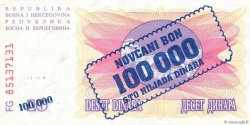 100000 Dinara BOSNIE HERZÉGOVINE  1993 P.034a NEUF